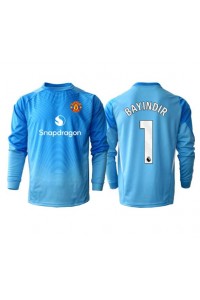 Manchester United Altay Bayindir #1 Keeper Fotballdrakt Hjemme Klær 2025-26 Lange ermer